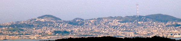 sf hills from sutro