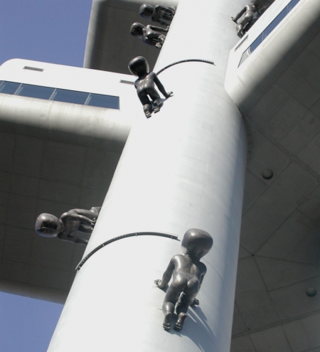 zizkov television tower babies