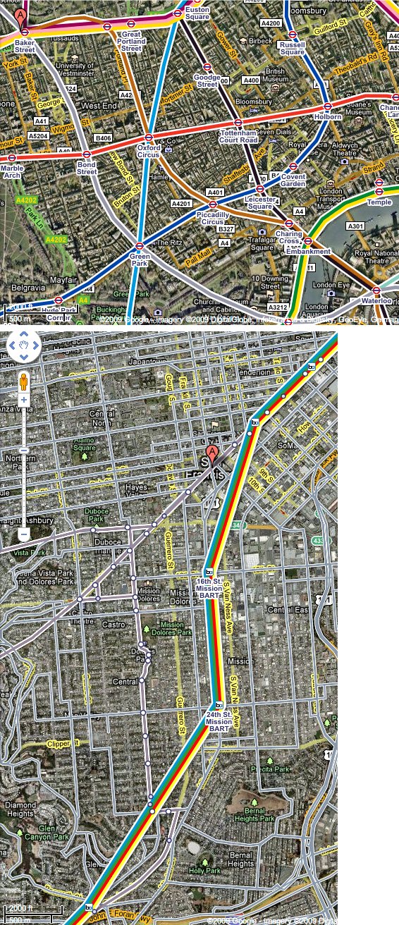 waterloo to baker, powell to 24th