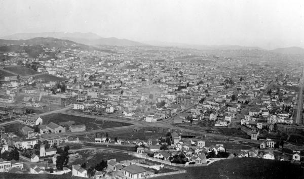 1888 Mission from Bernal