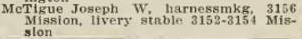 1907 McTigue harness 1907 McTigue harness