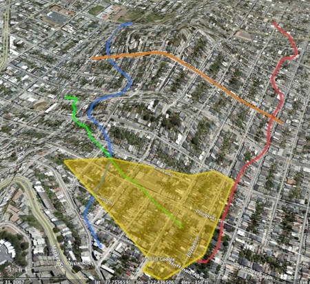 Roads to Rancho de San Miguel