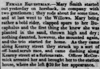 1857 willows female equestrian