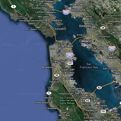 la lengua google maps