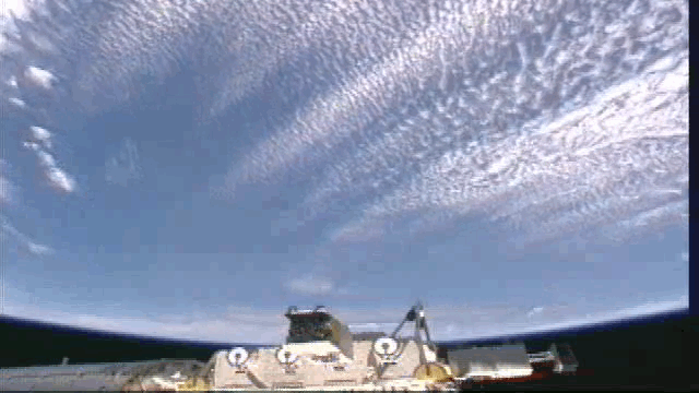 ISS over California and SF slow