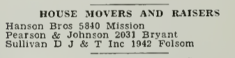 1933 house movers