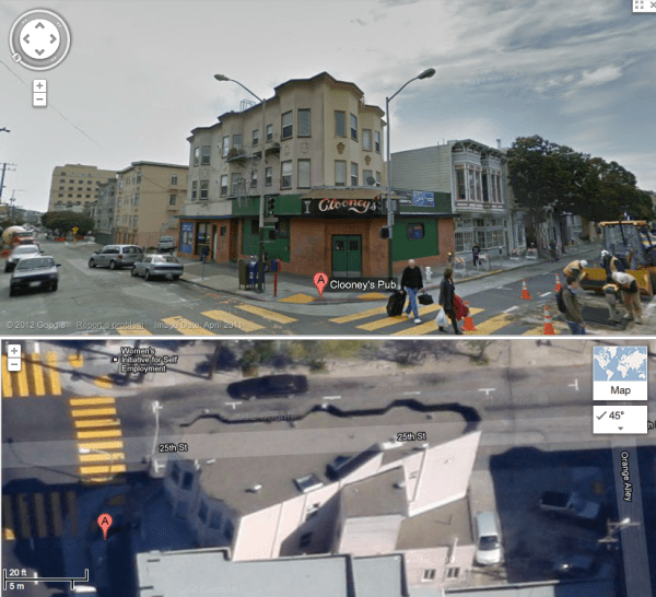 clooneys street view