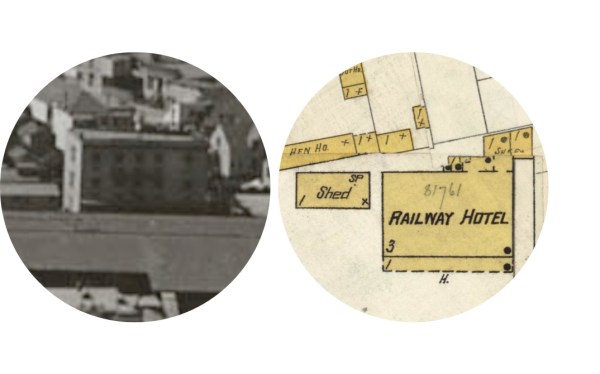 1907 railroad hotel