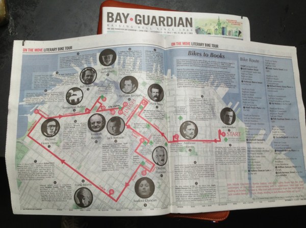 bikes to books bay guardian