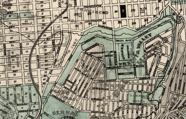 1869 SF Goddard map Bernal