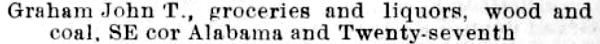 1888 graham liquors bernal 27th alabama