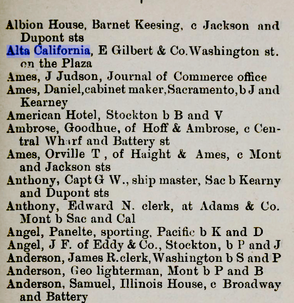 1850 sf directory alta