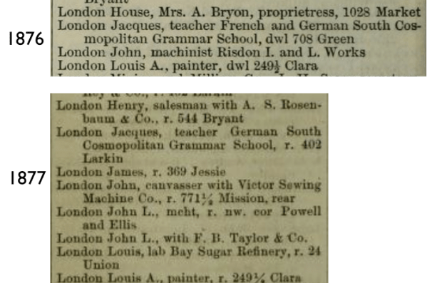 1876 1877 John London