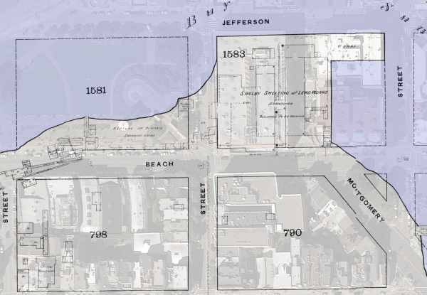 1886 burritovision SF Hyde to Powell, Jefferson to Bay lead bath